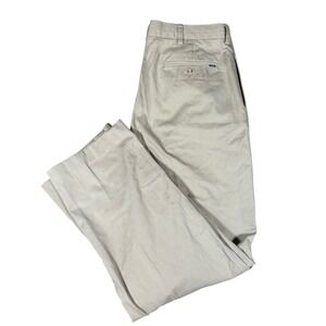 Polo Ralph Lauren Mens Classic Fit Pleated Khaki Chinos Pants 36x32
